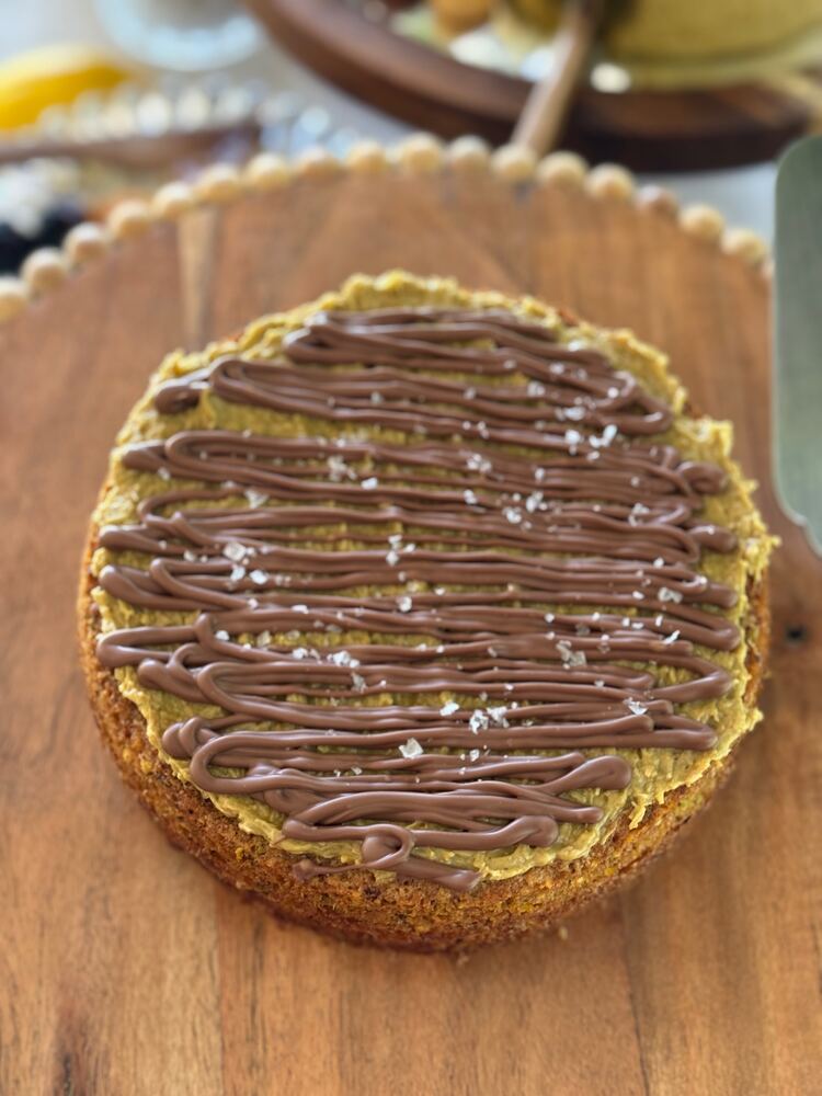 Pastel de pistache Dubái